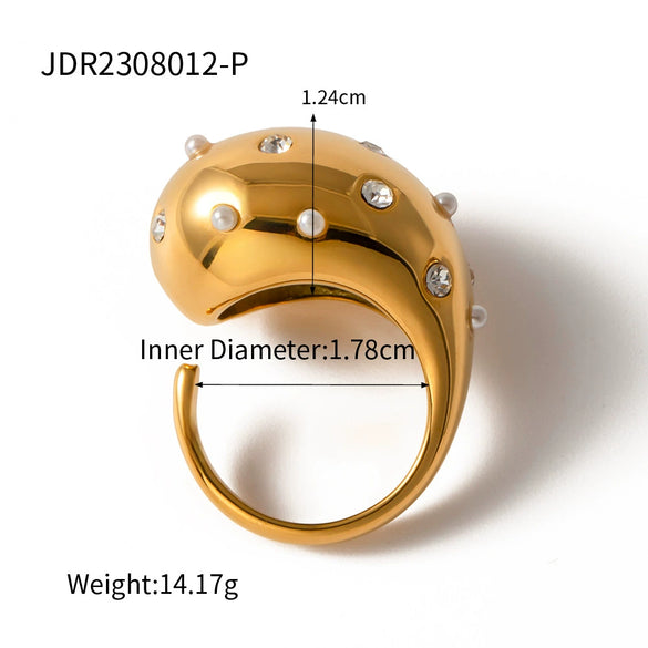 Wholesale Women's Stainless Steel Bracelets Light Luxury Style Geometric Electroplated