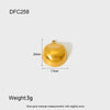 Wholesale Women's Stainless Steel Brushed Geometric Lemon Cherry Love Pendant Jewelry Accessories