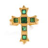 Wholesale Women's Stainless Steel Cross Opening Ring With Electroplating Treatment For Hand Jewelry