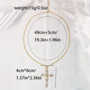 Wholesale Women's Stainless Steel Cross Pendant Necklace With Medieval Style And Electroplating