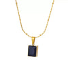 Wholesale Women's Stainless Steel Diamond Ochain Necklace With Electroplating Design