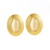 Wholesale Women's 316L Stainless Steel Earrings With Geometric Design And Electroplating Treatment