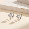 Wholesale Women's Stainless Steel Electroplated Geometric Diamond Studded Ear Cuffs And Earrings