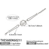 Wholesale Women's Stainless Steel Electroplated Romanstyle Bamboo Pendant Necklace And Bracelet Accessory
