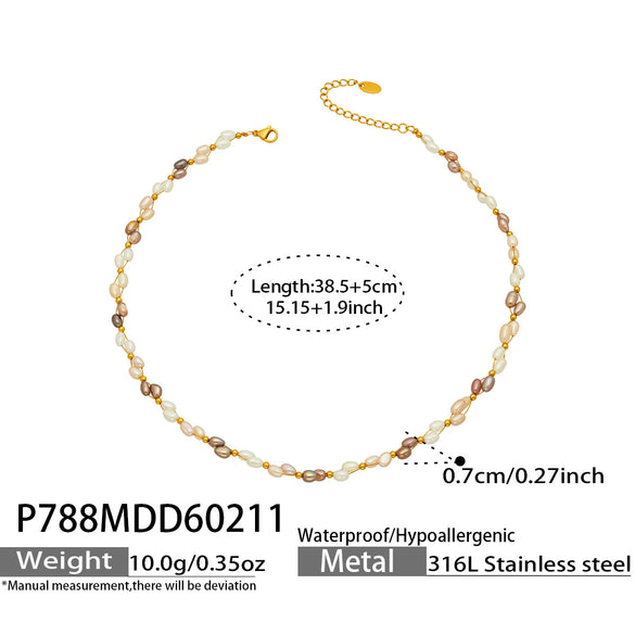 Wholesale Women's Stainless Steel Electroplated Romanstyle Bamboo Pendant Necklace And Bracelet Accessory