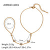 Wholesale Women's Stainless Steel Finger Bracelet With Zircon Pearl Geometric Design Electroplating Treatment Light Luxury High Sense