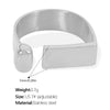 Wholesale Women's 316L Stainless Steel Geometric Doublelayer Ring Set With Electroplating Design