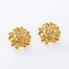Wholesale Women's Stainless Steel Geometric Earrings With Electroplating And Cream Sweet Girl Style