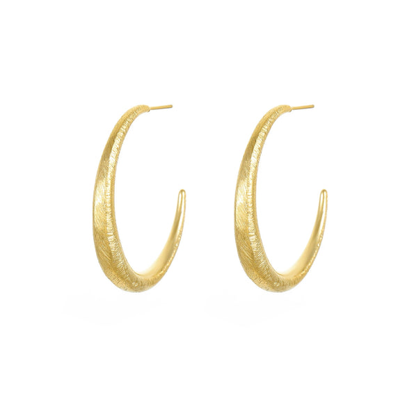 Wholesale Women's Stainless Steel Geometric Fashion Retro Earrings With Electroplating