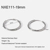 Wholesale Women's Stainless Steel Geometric Highpolish Electroplated Hoop Earrings