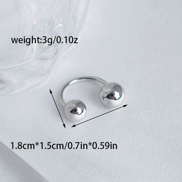 Wholesale Women's Stainless Steel Geometric Hollow Water Drop Clipon Ear Cuffs Without Piercing Electroplated