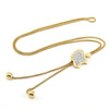 Wholesale Women's Stainless Steel Geometric Necklace Electroplated Style Square Pearl Chain