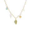 Wholesale Women's Stainless Steel Geometric Pendant Necklace With Electroplating Fashion Style