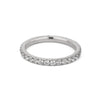 Wholesale Women's Stainless Steel Geometric Ring With Vacuum Real Gold Plating In Pvd Furnace