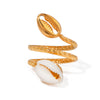 Wholesale Women's Stainless Steel Geometric Style Electroplated Joker Opening Ring Jewelry