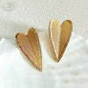 Wholesale Women's Stainless Steel Geometric Tassel Earrings With Electroplating Treatment Fashion Style