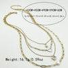 Wholesale Women's Stainless Steel Goldplated Fashion Flower Necklace With Electroplating Treatment