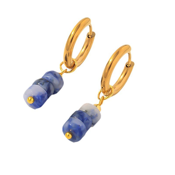 Wholesale Women's Stainless Steel Handmade Simple Allmatch Earrings With Original Design