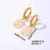 Wholesale Women's Stainless Steel Handmade Simple Allmatch Earrings With Original Design