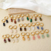 Wholesale Women's Stainless Steel Handmade Simple Allmatch Earrings With Original Design
