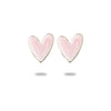 Wholesale Women's Stainless Steel Heart Shape Electroplated French Retro Niche Design Light Luxury Exquisite Earrings