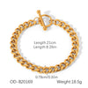 Wholesale Women's Stainless Steel Heartshaped Handmade Bracelet With Pvd Vacuum Plating And Zircon Inlay