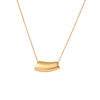 Wholesale Women's Stainless Steel 18K Gold Electroplated Geometric Hollow Necklace For Clavicle