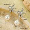 Wholesale Women's Stainless Steel 18K Gold Electroplated Geometric Stud Earrings In Retro Minimalist Style