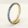 Wholesale Women's 316L Stainless Steel 18K Gold Vacuum Plated Geometric Diamond Bracelet