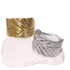 Wholesale Women's Stainless Steel Leaf Bracelet With 18K Gold Electroplating