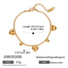Wholesale Women's Stainless Steel Love Bracelet With Geometric Shape Electroplated Light Luxury High End Sense