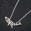 Wholesale Women's Stainless Steel Ochain Necklace With Simple Style And Marine Animal Pattern
