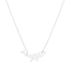 Wholesale Women's Stainless Steel Ochain Necklace With Simple Style And Marine Animal Pattern
