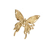 Wholesale Women's Stainless Steel Open Gold Plated Finger Ring With Butterfly Design And Animal Pattern