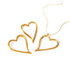 Wholesale Women's Stainless Steel Pendant Necklace And Earrings With Twisted Love Line Design