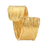 Wholesale Women's Stainless Steel Ring With Geometric Pattern And Electroplating Treatment