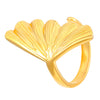 Wholesale Women's Stainless Steel Ring With Starfish Leaf Animal And Zodiac Patterns Electroplated