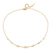 Wholesale Women's Stainless Steel Round Beads Necklace With Electroplating Design Classic Fashion