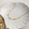 Wholesale Women's Stainless Steel Round Beads Necklace With Electroplating Design Classic Fashion