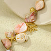 Wholesale Women's Stainless Steel Vacation Style Oceaninspired Clavicle Necklace