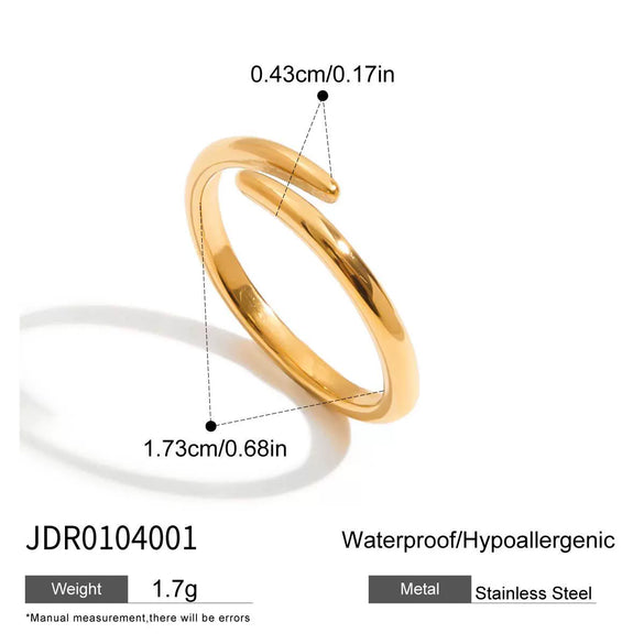 Wholesale Women's Stainless Steel Wide Face Geometric Bracelet With Electroplating