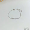 Wholesale Women's Stainless Steel Zircon Bracelet With Geometric Design And Electroplating Niche Exquisite Simple Fashion Jewelry