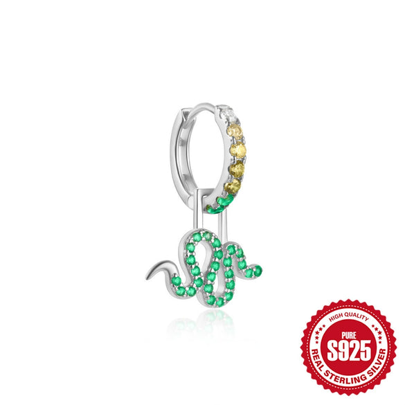 Wholesale Women's 925 Sterling Silver Animal Goldfish Charm Earrings With Electroplating Treatment