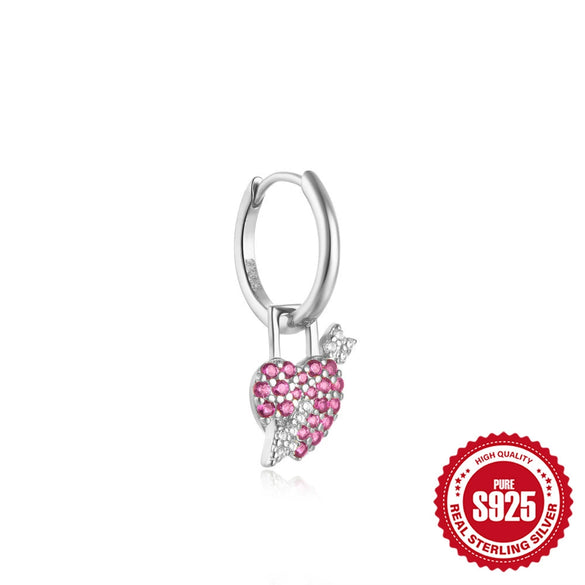 Wholesale Women's 925 Sterling Silver Animal Goldfish Charm Earrings With Electroplating Treatment