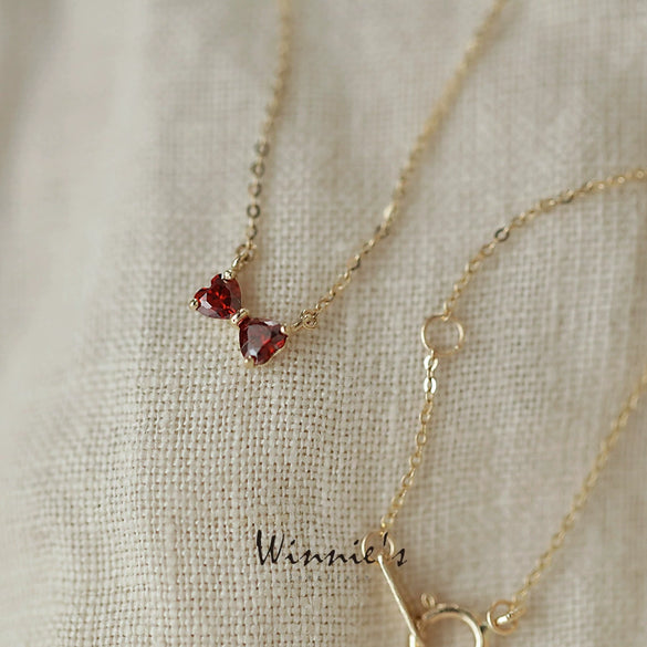 Wholesale Women's Sterling Silver Bow Pendant Necklace With Diamond Design And Ochain