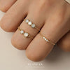 Wholesale Women's 925 Sterling Silver Geometric Butterfly Zirconia Ring