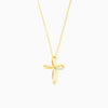 Wholesale Women's 925 Sterling Silver Geometric Infinite Cross Electroplated Ochain Necklace