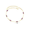 Wholesale Women's 925 Sterling Silver Geometric Inlaid Zircon Bracelet