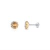 Wholesale Women's 925 Sterling Silver Geometric Zircon Set Earrings Simple Light Luxury Style