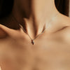 Wholesale Women's 925 Sterling Silver Lightning Clavicle Chain With Micro Inlay Design